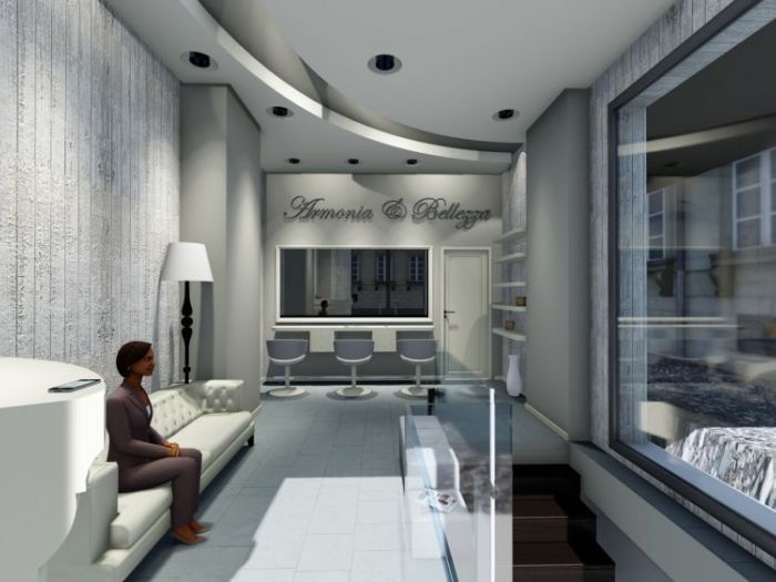 Archisio - Francesco Guglielmo - Progetto Progetto di un locale commerciale e parucchiere