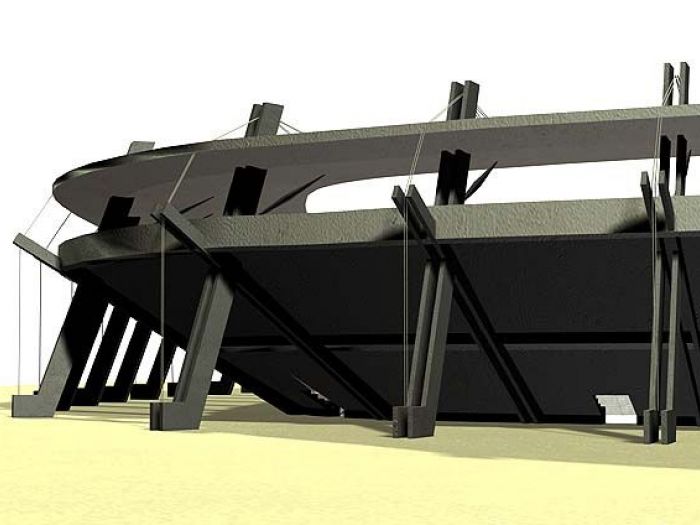 Archisio - Ruggero Lenci - Progetto Concorso per il nuovo stadio di siena