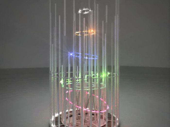 Archisio - Michele Ricupero - Ecoarchitettare Studio - Progetto Concorso chambre valdotaine - albero di natale piazza chanoux - 2 classificato