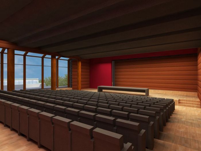 Archisio - Aldo Canepone - Progetto Nuovo auditorium e spazio di aggregazione sociale con terrazza belvedere