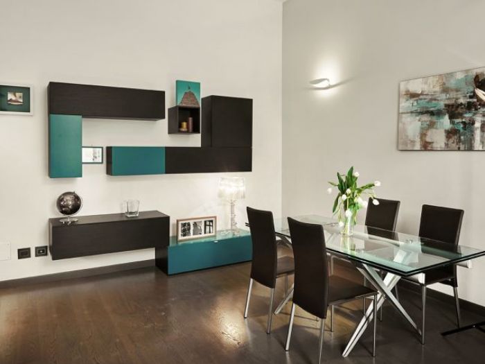 Archisio - Gruppo Castaldi - Progetto Colors in love - progettazione e ristrutturazione appartamento rione prati roma