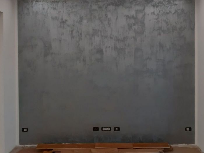 Archisio - Mani Srl Ristrutturazini - Progetto Realizzazione open space appartamento in roma con applicazione decorativo fili di seta giorgio graesan