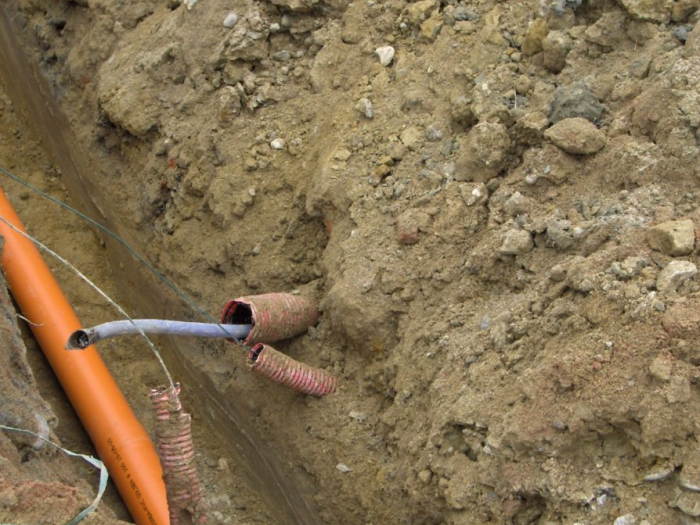 Archisio - Escavazione Musso - Progetto Pozzi e fognature tubature acqua tubature gas