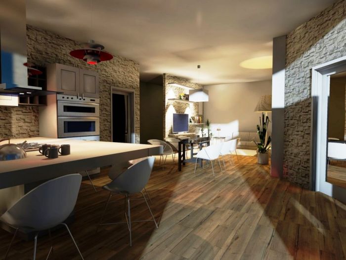 Archisio - Giuliana Rosalia Cangelosi - Progetto Ristrutturazione appartamento