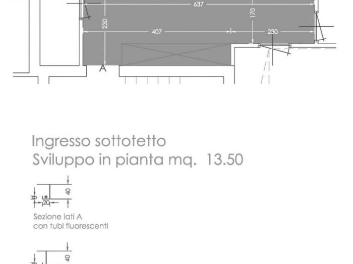 Archisio - Valter Arcari - Progetto Appartamento - nuova costruzione
