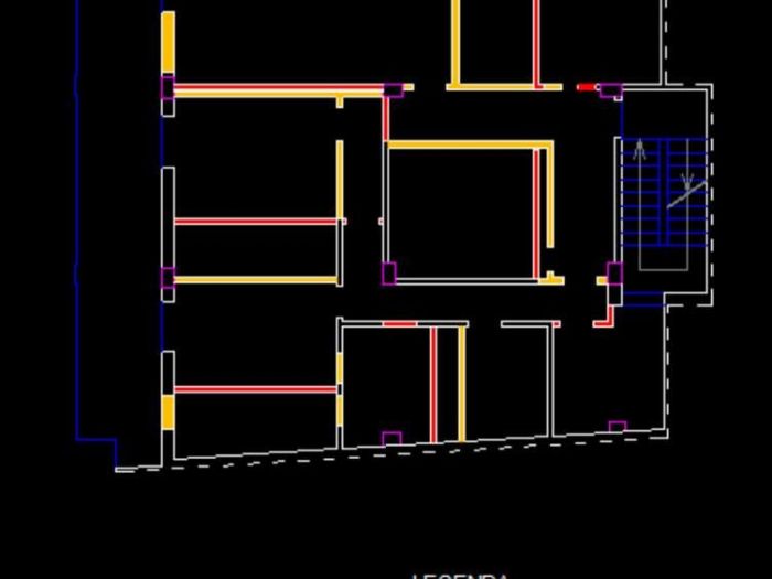 Archisio - Antonio La Malfa - Progetto Sistemazione appartamento