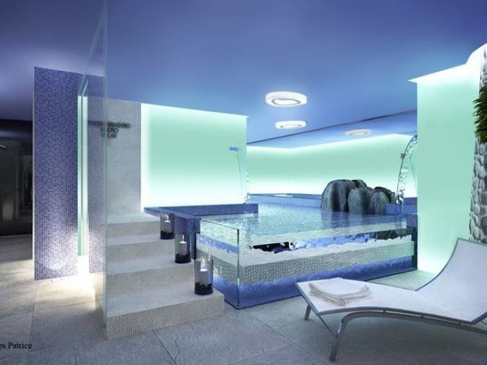 Archisio - Gilles Patrice Arch Todaro - Progetto Centro benessere hotel yachting palace di marina