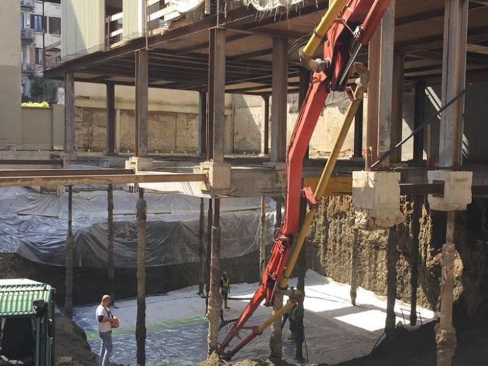 Archisio - Lamuraingegneria Cantiere - Progetto Residenza a parco solari milano