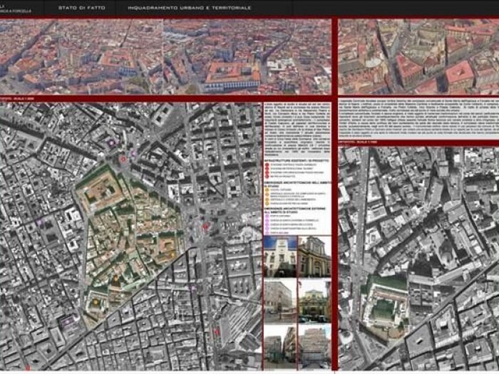 Archisio - Alessandra Pascarella - Progetto Porta orientale del centro antico di napoli