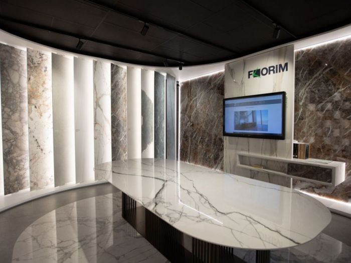 Archisio - Tracto srl - Progetto Showroom rigo marmi milano