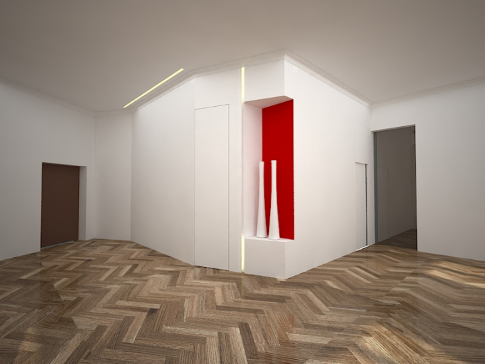 Archisio - Daniele Campolungo - Progetto Progetto parete attrezzata