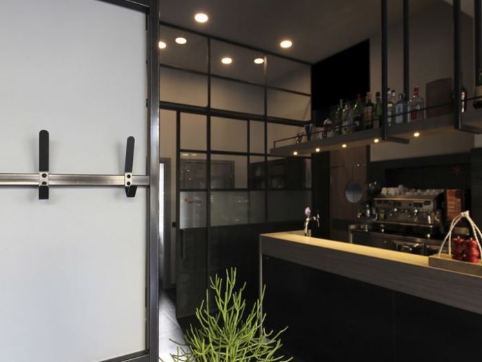 Archisio - Architectural Make Up - Progetto DazizioRestaurant - barArch massimo viti arch francesca amore