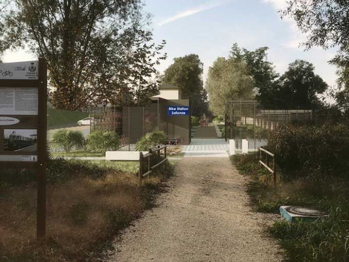 Archisio - Clab Architettura - Progetto Bike stationSalionze