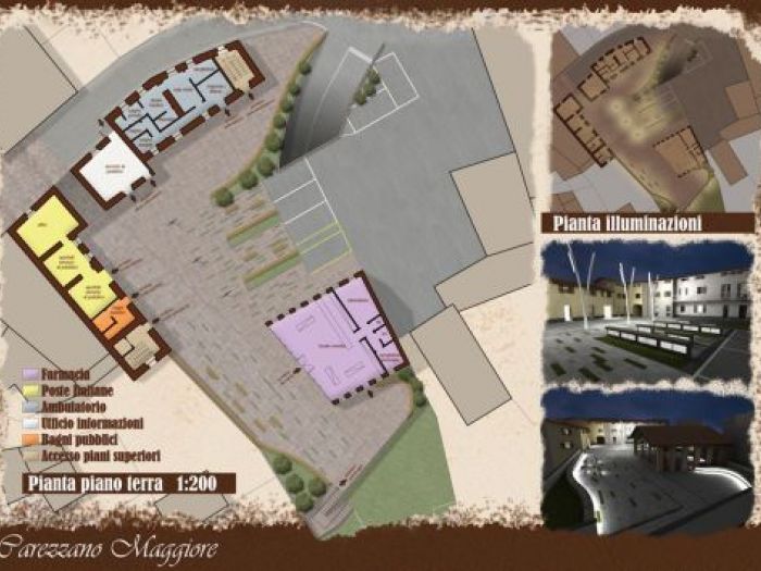 Archisio - Arch Lorenzo Ardito - Progetto Riqualificazione di unarea del centro storico di carrezzano maggiore