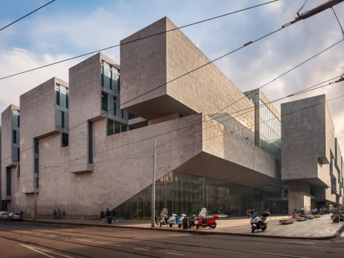 Archisio - Andrea Zanchi Photography - Progetto Universita luigi bocconi - grafton architects