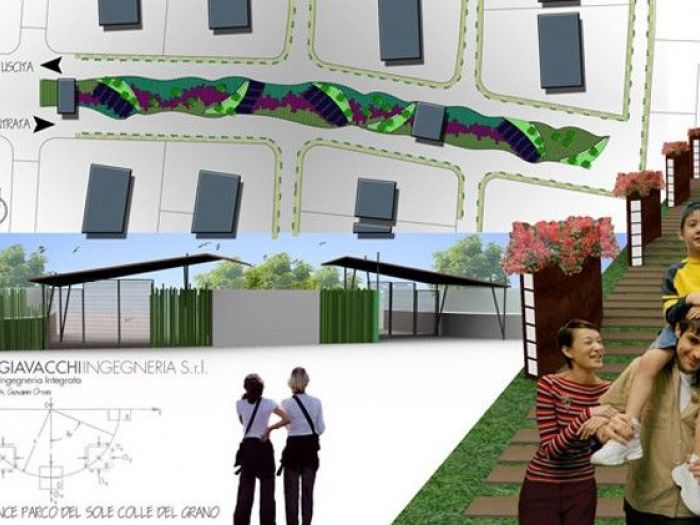 Archisio - Ingegnere Ferdinando Mangiavacchi - Progetto Riqualificazione e sistemazione aree esterne accesso e viabilit comprensorio