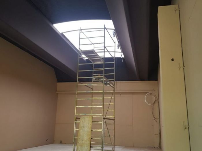 Archisio - Stil Pitture Di Gorgoglione Salvatore - Progetto Ripristino scuri in legno e tinteggiatura capannone