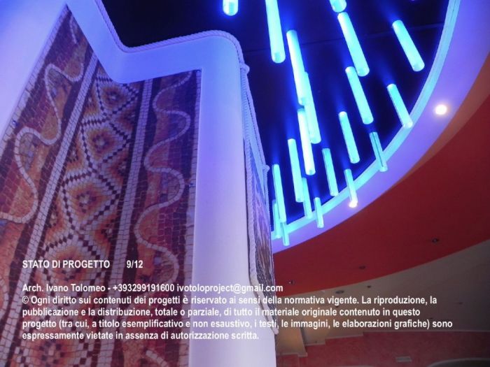 Archisio - Ivano Tolomeo - Progetto Isola buffet hotelresort rocca nettuno