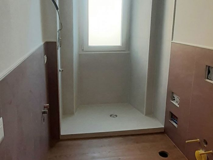 Archisio - Mani Srl Ristrutturazini - Progetto Ristrutturazione completa bagno roma zona san paolo