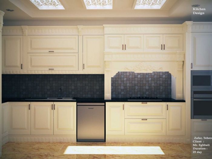 Archisio - Rosa Nozari - Progetto Kitchen cabinet design - 3d-modeling and rendering
