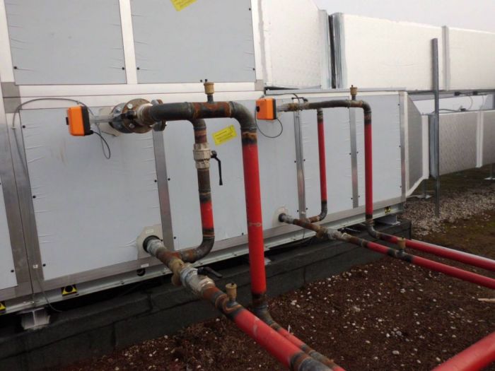 Archisio - Idraulica Idroterm - Progetto Impianto per palestra