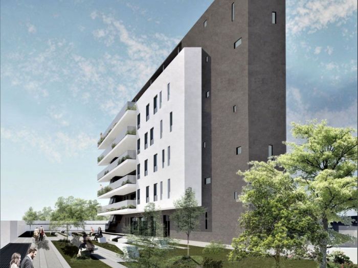 Archisio - Gianluigi Sylos Labini - Smn Architetti - Progetto Residenza sanitaria assistenziale in viale pasteur Bari