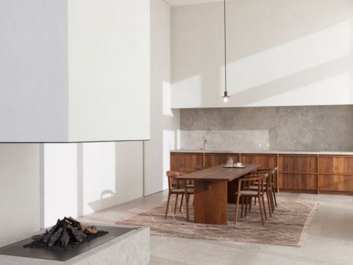 Archisio - Grassi Pietre - Progetto Less is more attico in stile minimal ad anversa
