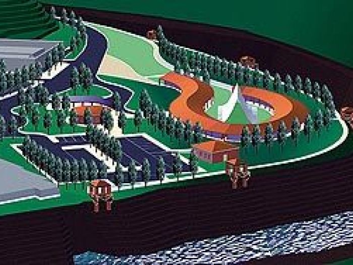 Archisio - Ruggero Lenci - Progetto Sistemazione dellingresso alle grotte di frasassi genga