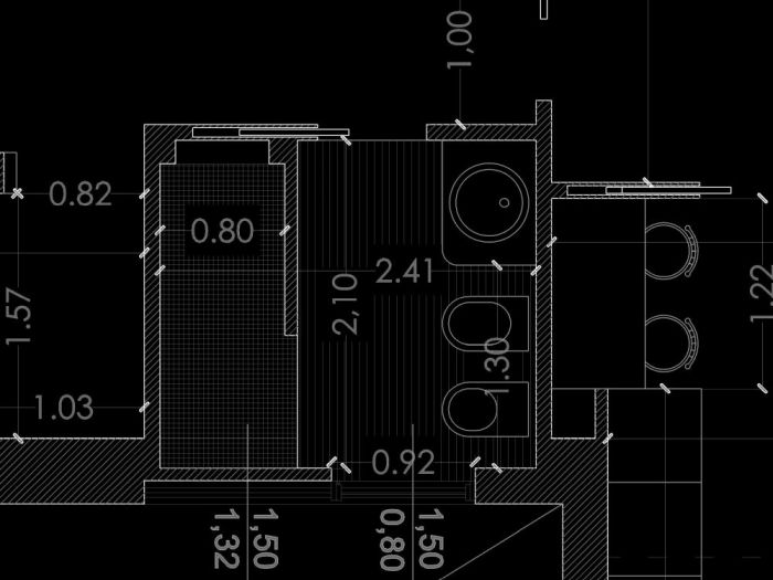 Archisio - Antonio Cardalisco - Progetto Ristrutturazione appartamento roma nord