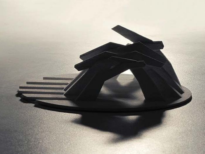 Archisio - Ruggero Lenci - Progetto Concorso per la fontana dei popoli nel comune di fonte nuova