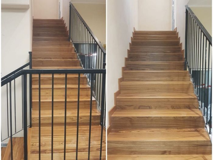 Archisio - Parquettista Roma - Progetto Posa e restauro scale in legno