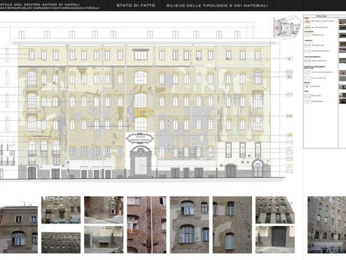 Archisio - Alessandra Pascarella - Progetto Restauro dellex complesso di santa maria egiziaca a forcella