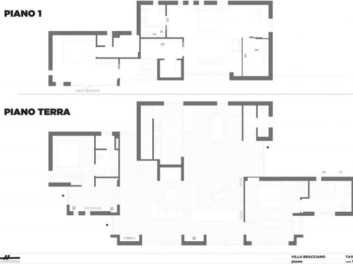 Archisio - Luca Longu - Progetto Interior design villa sul lago