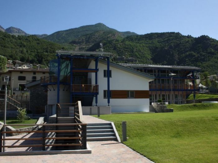 Archisio - Alessio Conserva - Progetto Centro polivalente - valle daosta