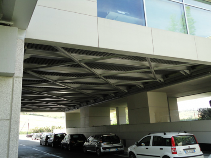 Archisio - Imaf srl - Progetto Prodotti industriali cabine insonorizzate cancelli scale facciate continue infissi nastri in alluminio produzioni speciali strutture in acciaio tettoie e pensiline