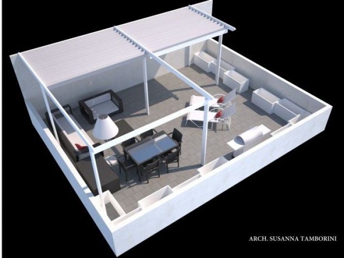 Archisio - La Paesaggista Susanna Tamborini - Progetto Terrazza caronno