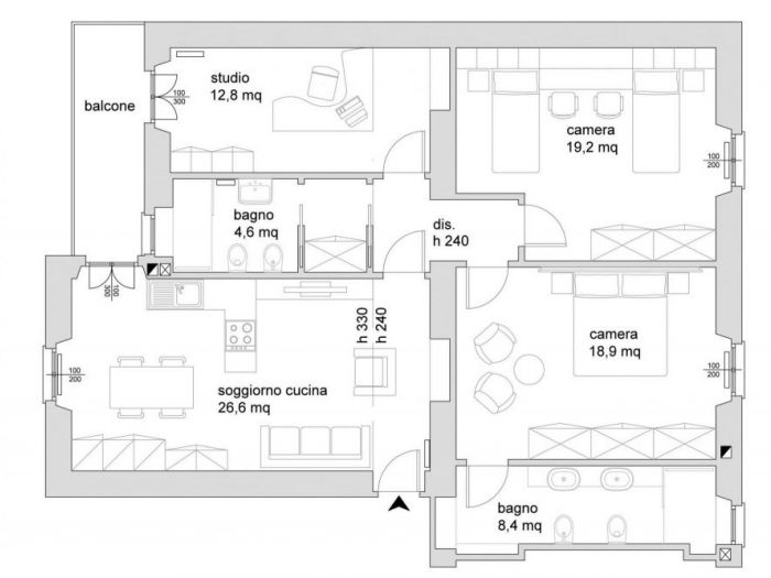 Archisio - Federico Berti Architetto - Progetto Selezione casa facile