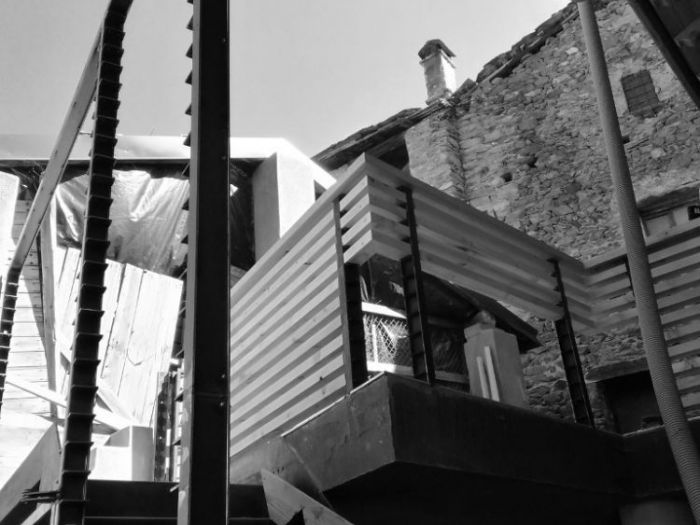 Archisio - Michele Ricupero - Ecoarchitettare Studio - Progetto Riqualificazione di una particella nel centro storico di pollein ao