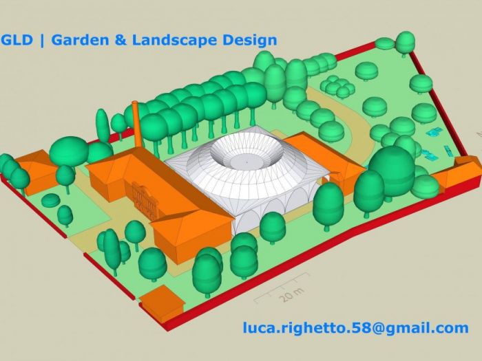 Archisio - Luca Righetto - Progetto Progettazione giardini Ex area industriale
