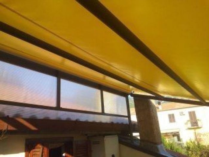 Archisio - Tendarte - Progetto Linea tende da pioggia e vento