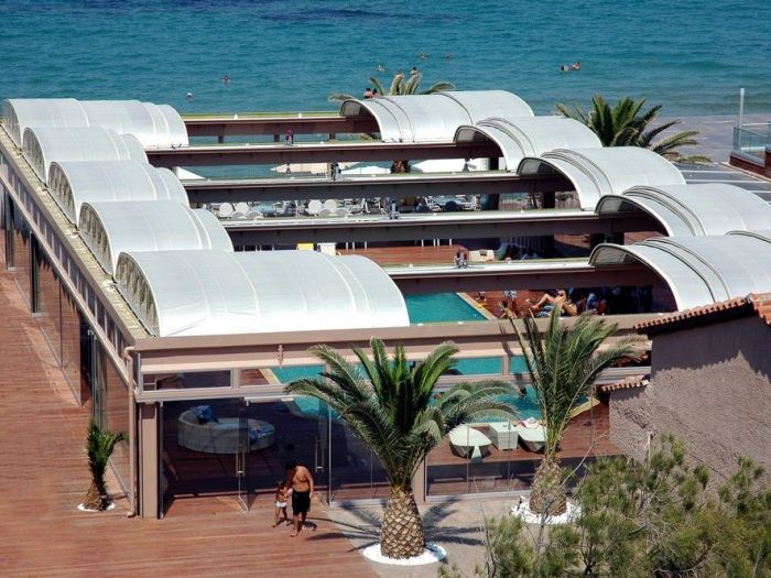 Archisio - Aquanova - Progetto Coperture horeca