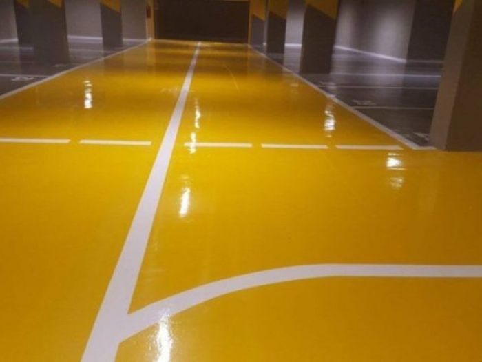 Archisio - Givir Sistemi In Resina Impresa Edile Civile E Industriale - Progetto Soluzioni per impianti sportivi ed aree di gioco parking via giulia - roma sistemi in multistrato sistemi per campi sportivi con supporto in asfalto