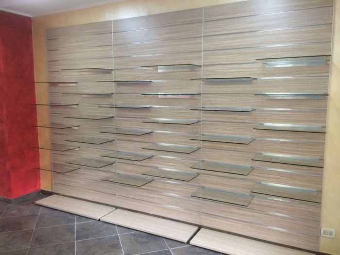 Archisio - Imetallici Di Taverna Andrea Taverna - Progetto Posa pannelli dogati locale commerciale