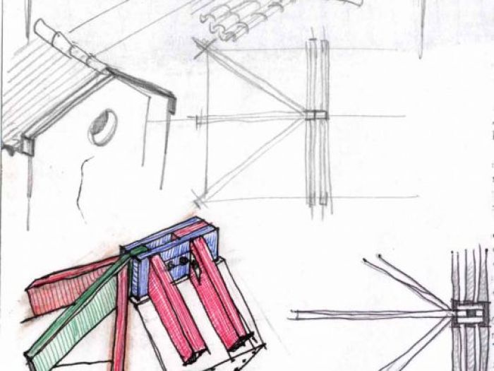 Archisio - X Studio - Progetto Chiesa s Maria vetere - lustra 2000