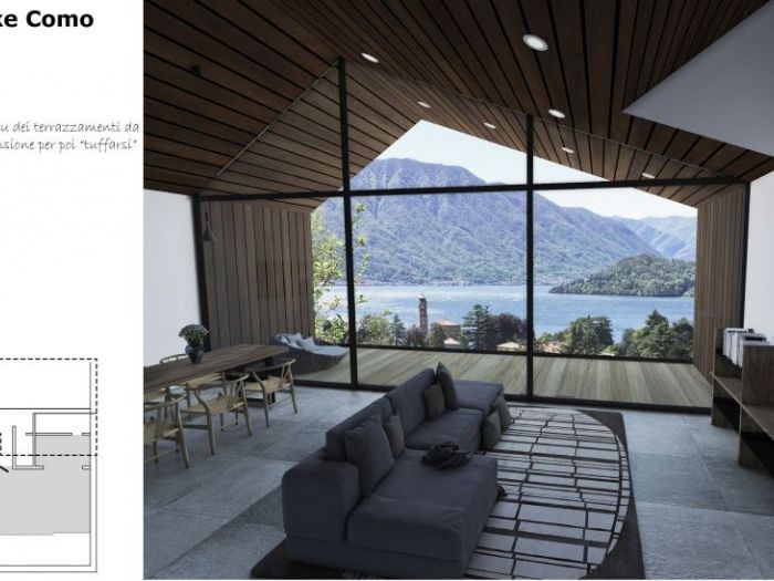 Archisio - Giorgio Patierno - Progetto Villa su lago di como