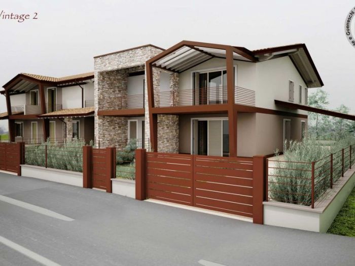 Archisio - Studio Di Progettazione Ph09 - Progetto Quadrifamiliare riva 2