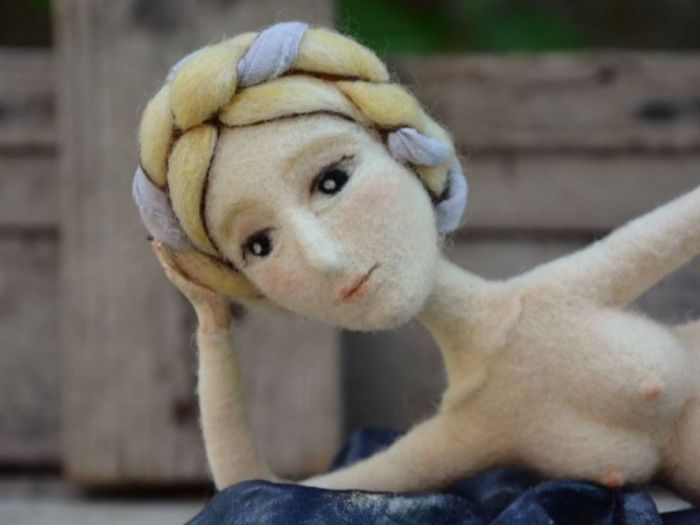 Archisio - Pupillae Art Dolls - Progetto Bambole di feltro madonna del parto