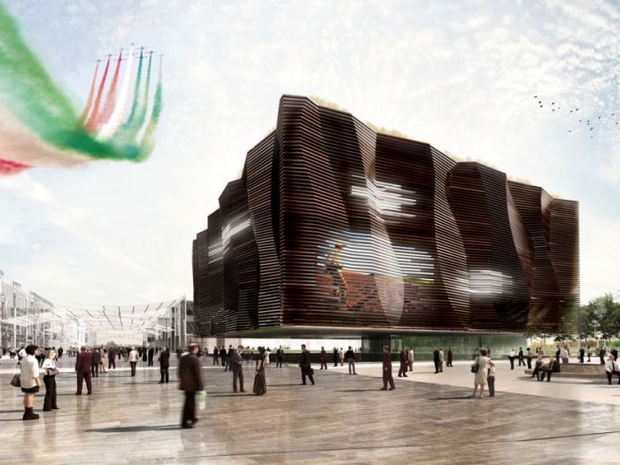 Archisio - Bicuadro - Progetto Padiglione italia expo 2015