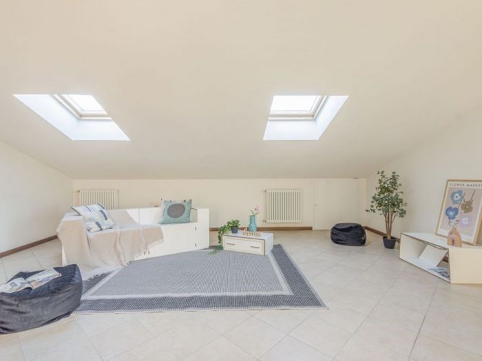 Archisio - Eukalipto Studio - Progetto Home staging completo servizio fotografico e foto drone su duplex vuoto