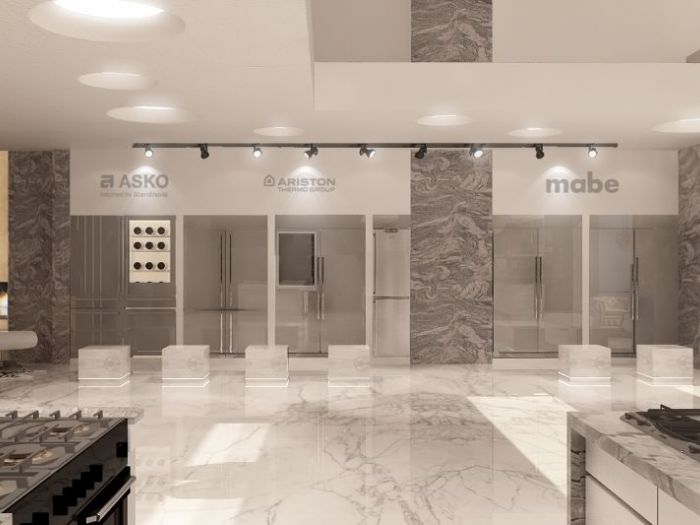 Archisio - Giulio Massaro - Progetto Appliances showroom